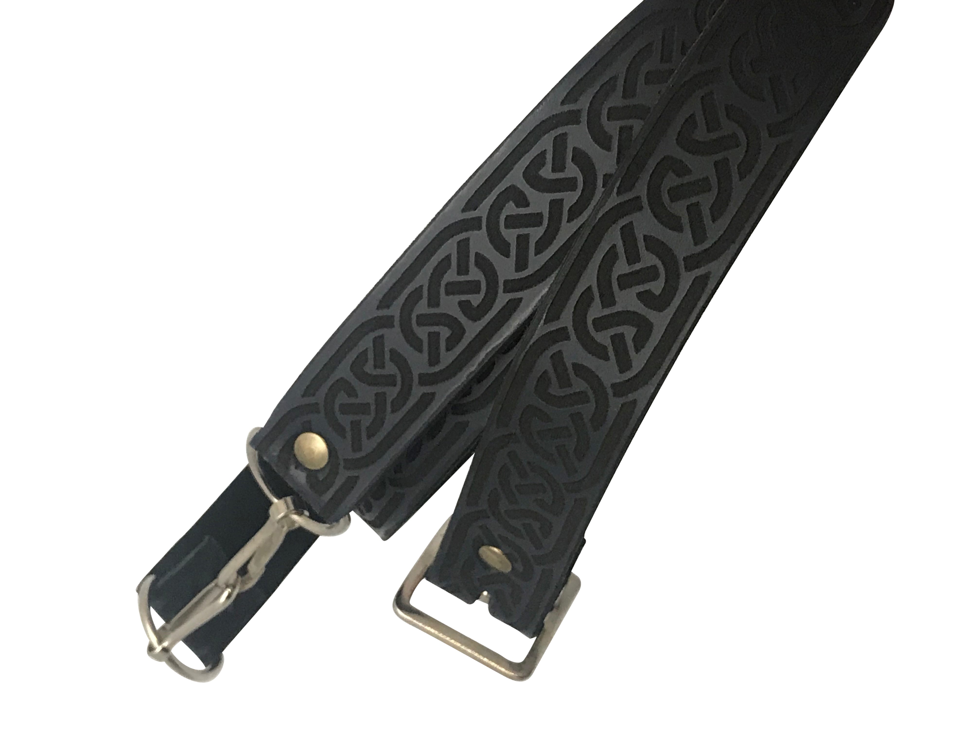 Celtic Knot Leather Sporran Strap