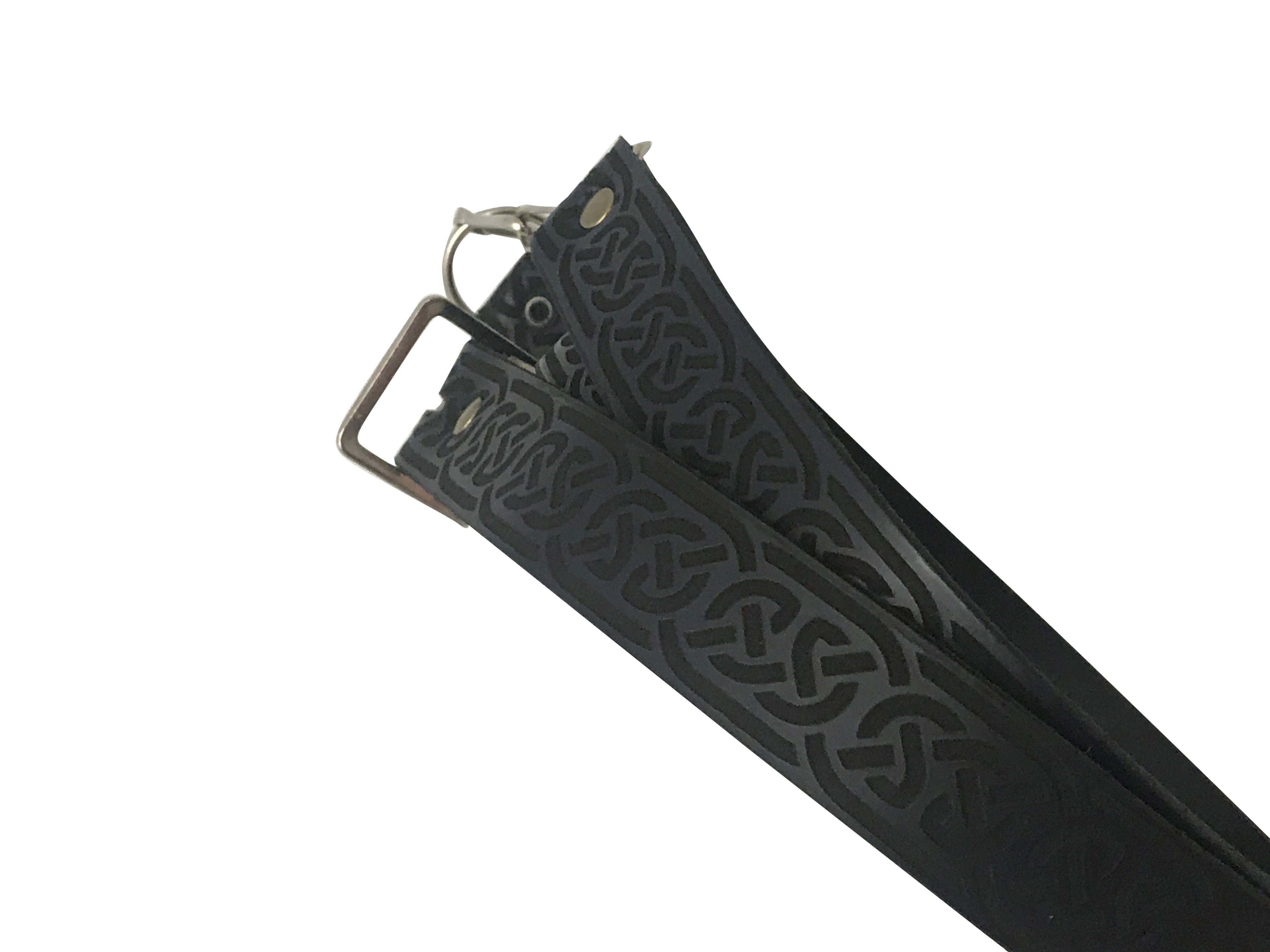 Celtic Knot Leather Sporran Strap