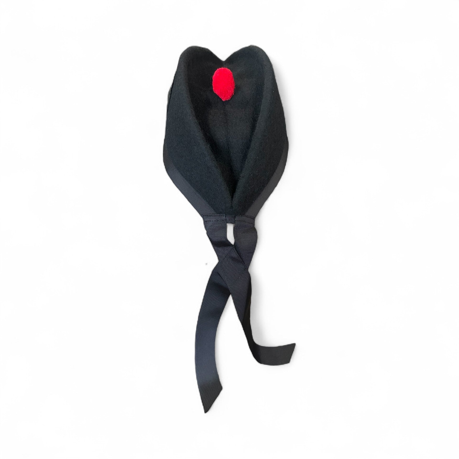 Black Glengarry with Black Trim