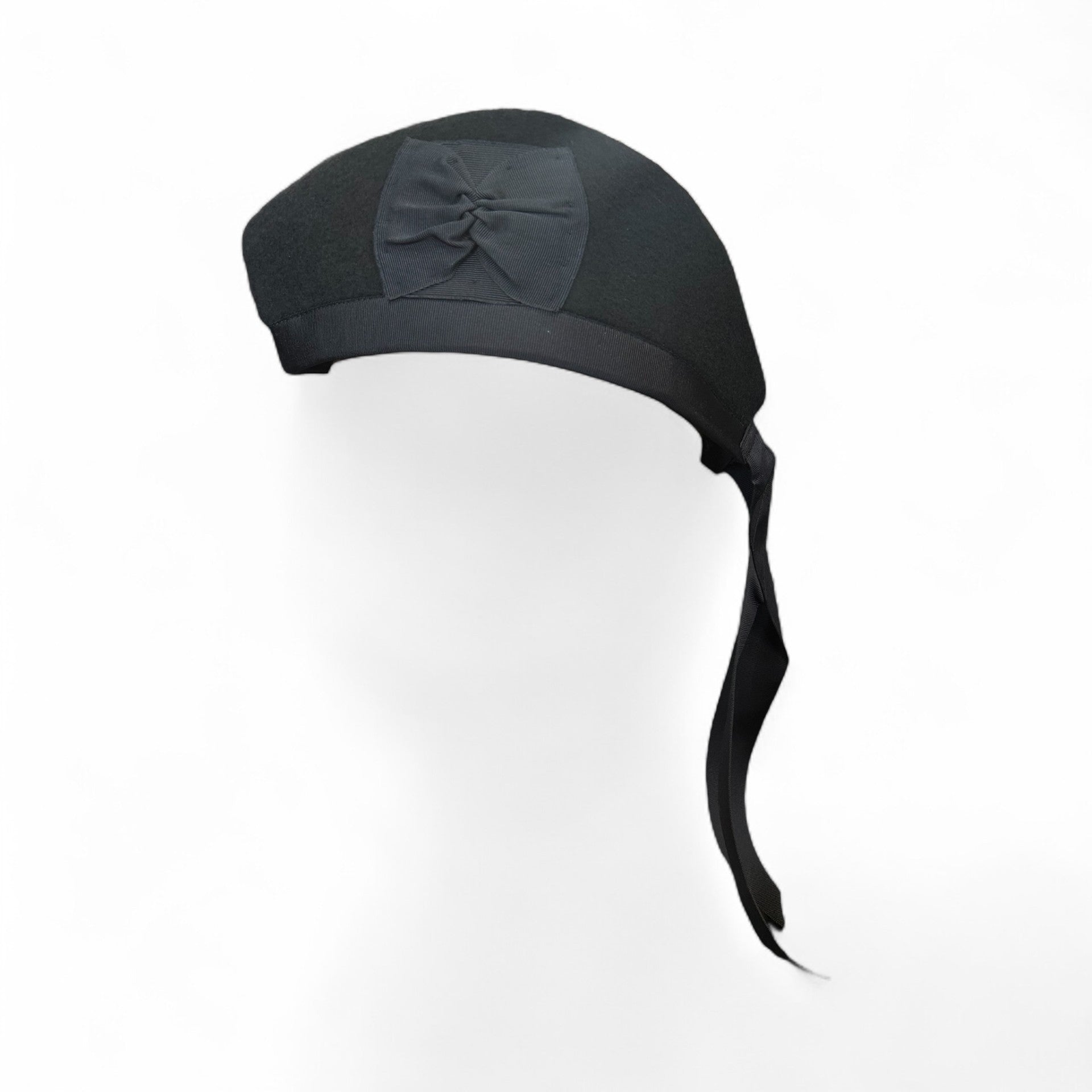 Black Glengarry with Black Trim