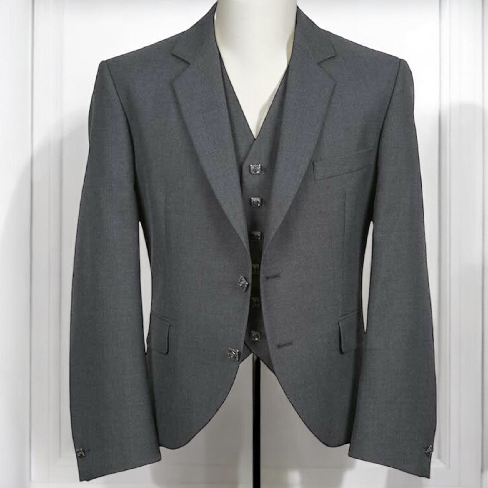 Mid Grey Contemporary Jacket