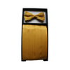 Gold Bow Tie & Cummerbund Gift Set
