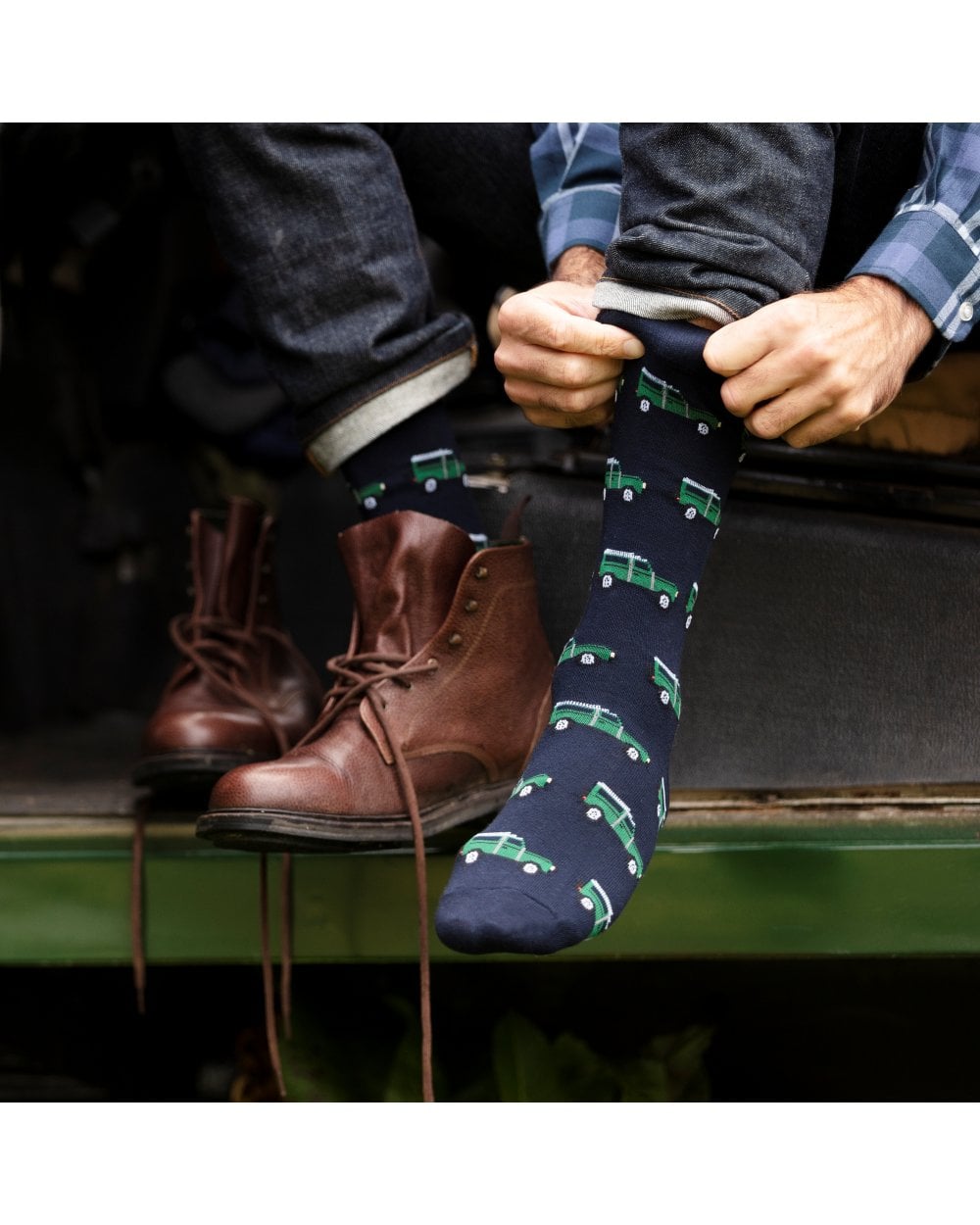 Defender Short Socks - Navy