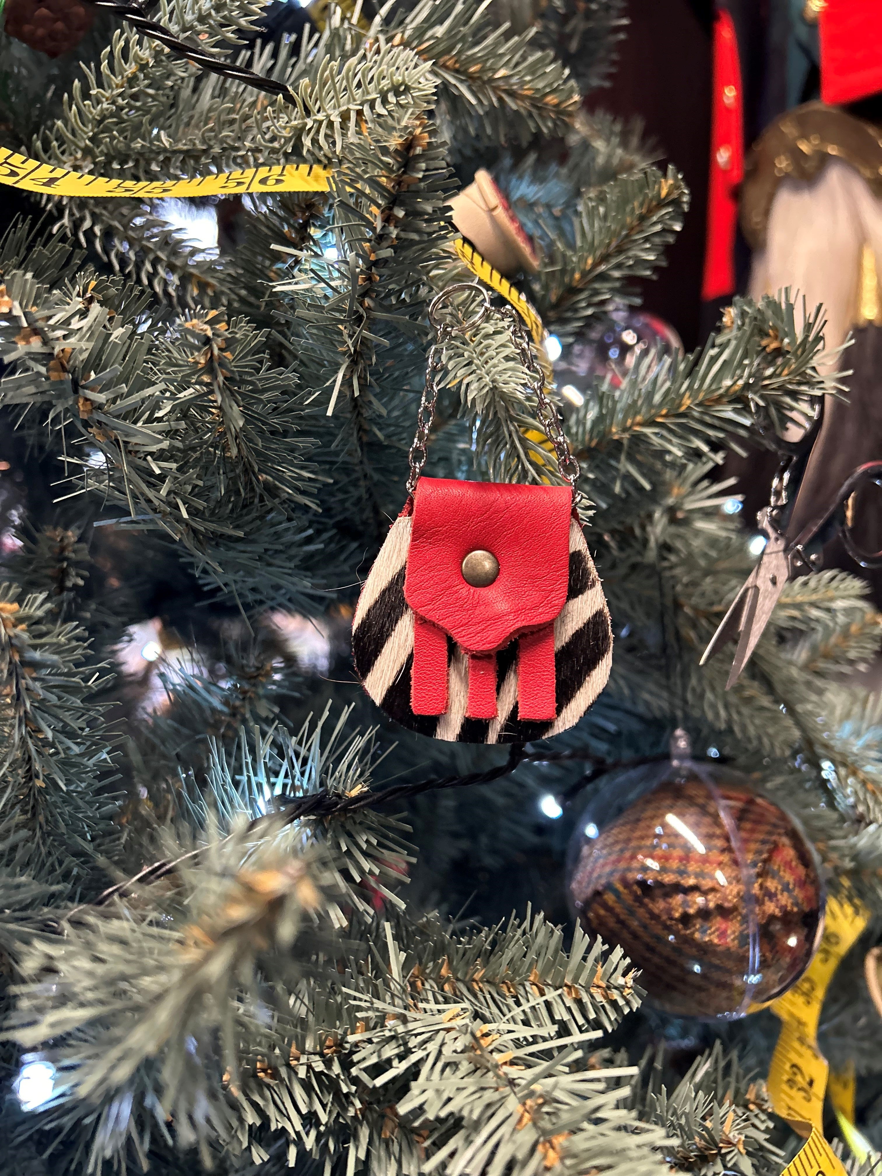 Mini Sporran Christmas Tree Decorations - Bovine