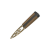 Oak and Ebony Brass Daywear Sgian Dubh