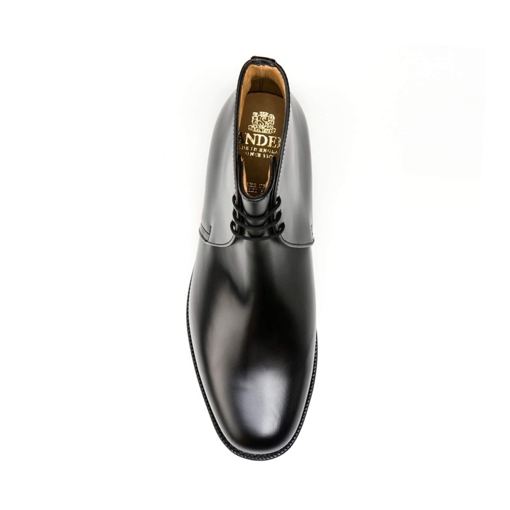 Black Leather George Boots | Shilling & Fitz – SHILLING&FITZ