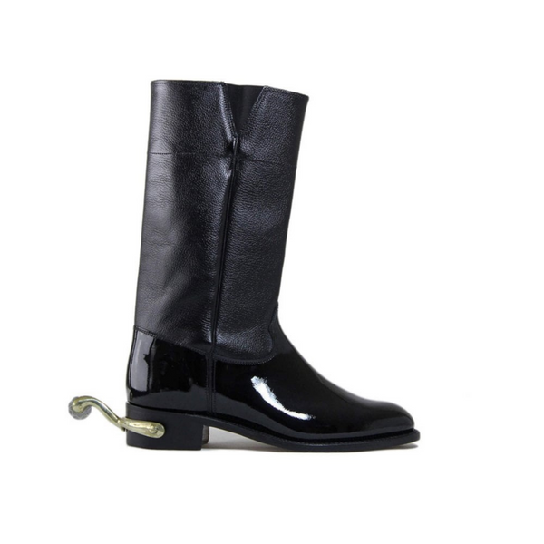 black wellington dress boots Rocky Men's Warden Pull-On Wellington Duty Boots