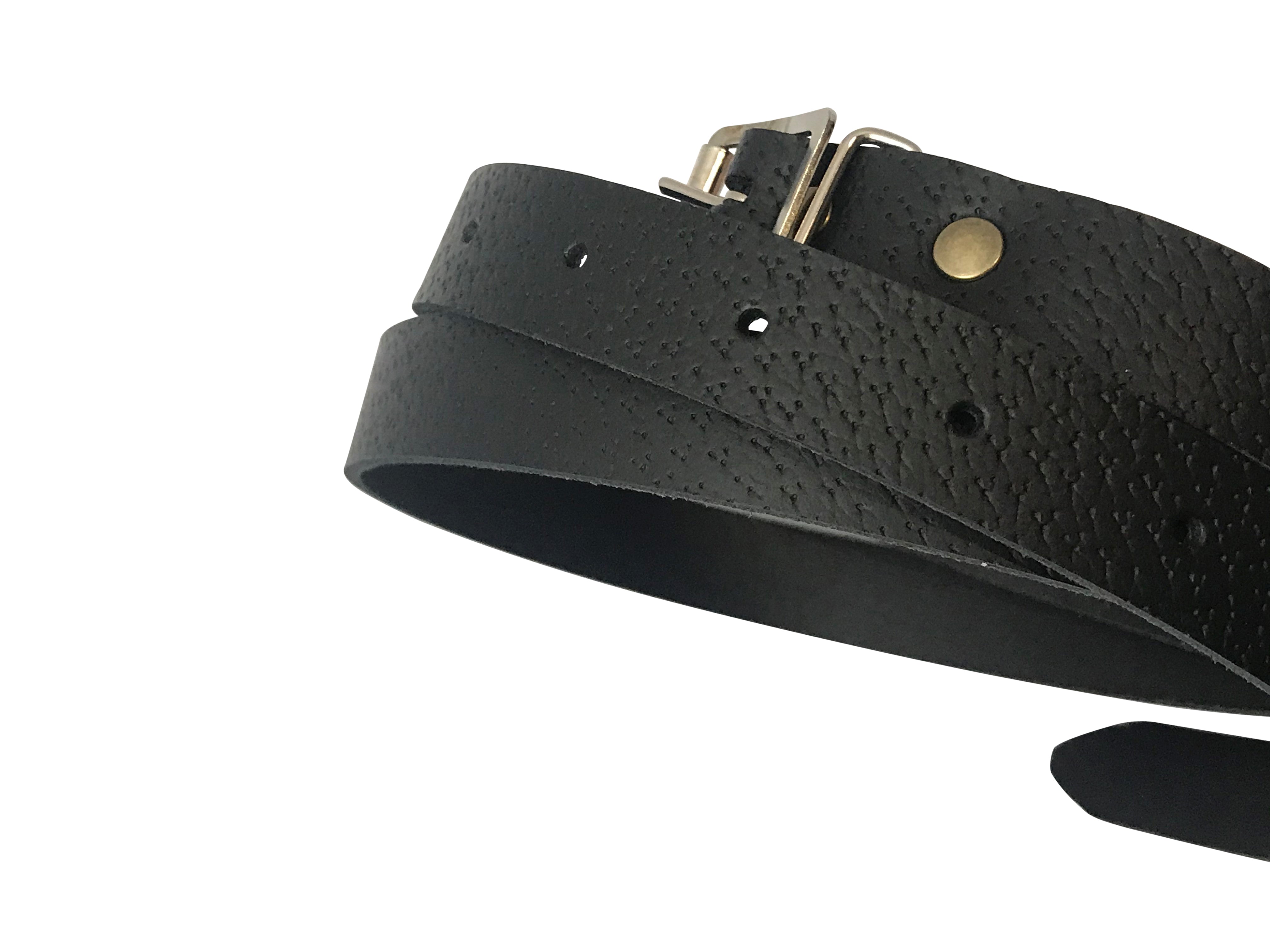 Black Seal and Leather Cross Chain Day Sporran