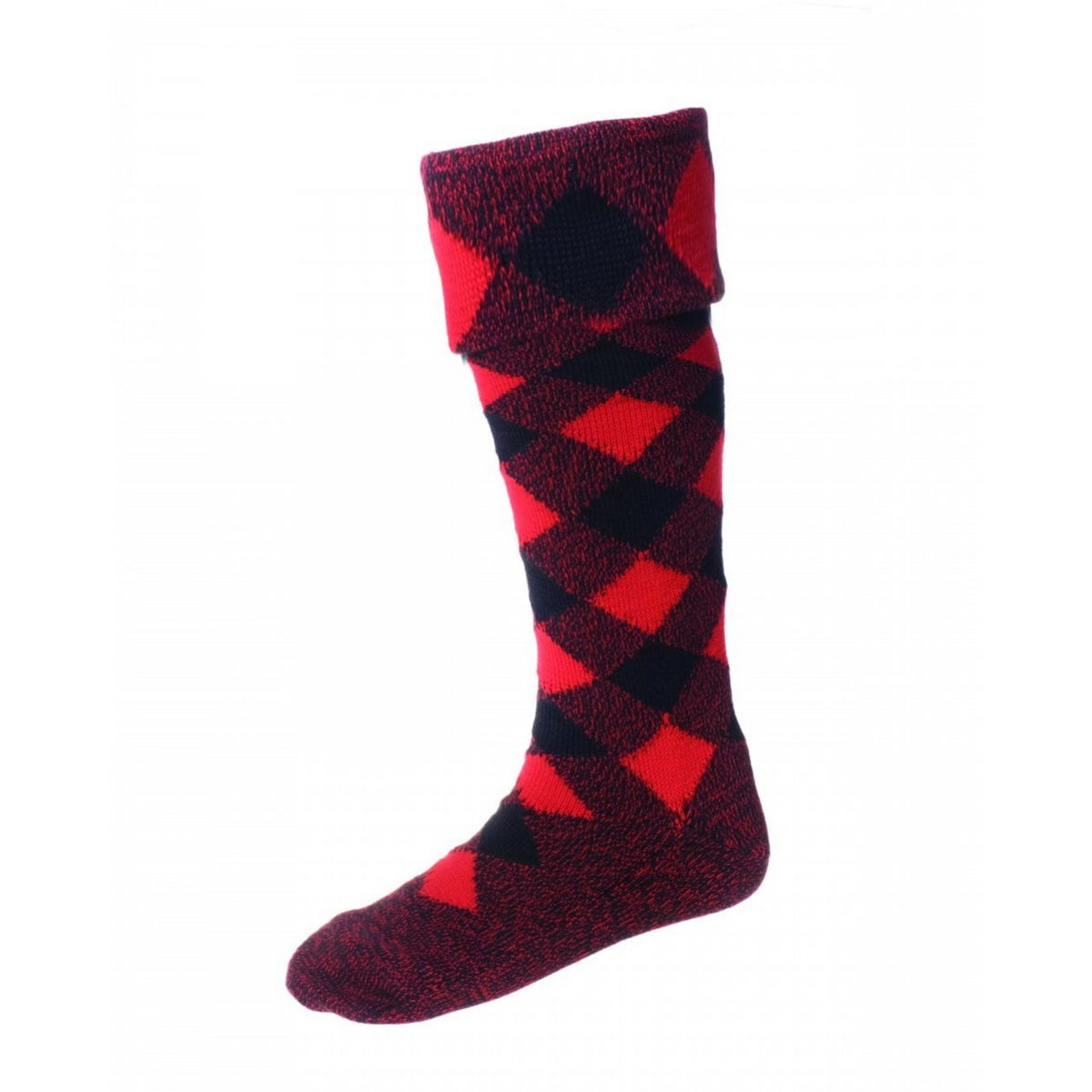 Regimental Diced Hose - Red & Black | Shilling & Fitz – SHILLING&FITZ