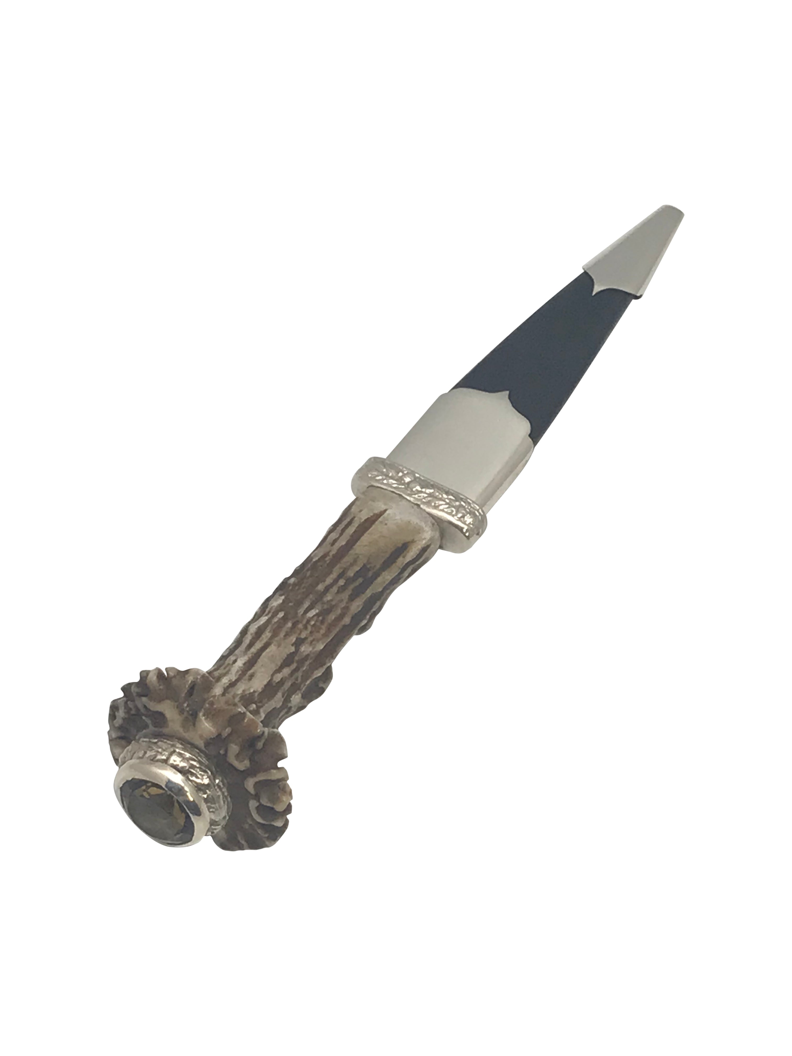 Sterling Silver Stag Horn Sgian Dubh – SHILLING&FITZ