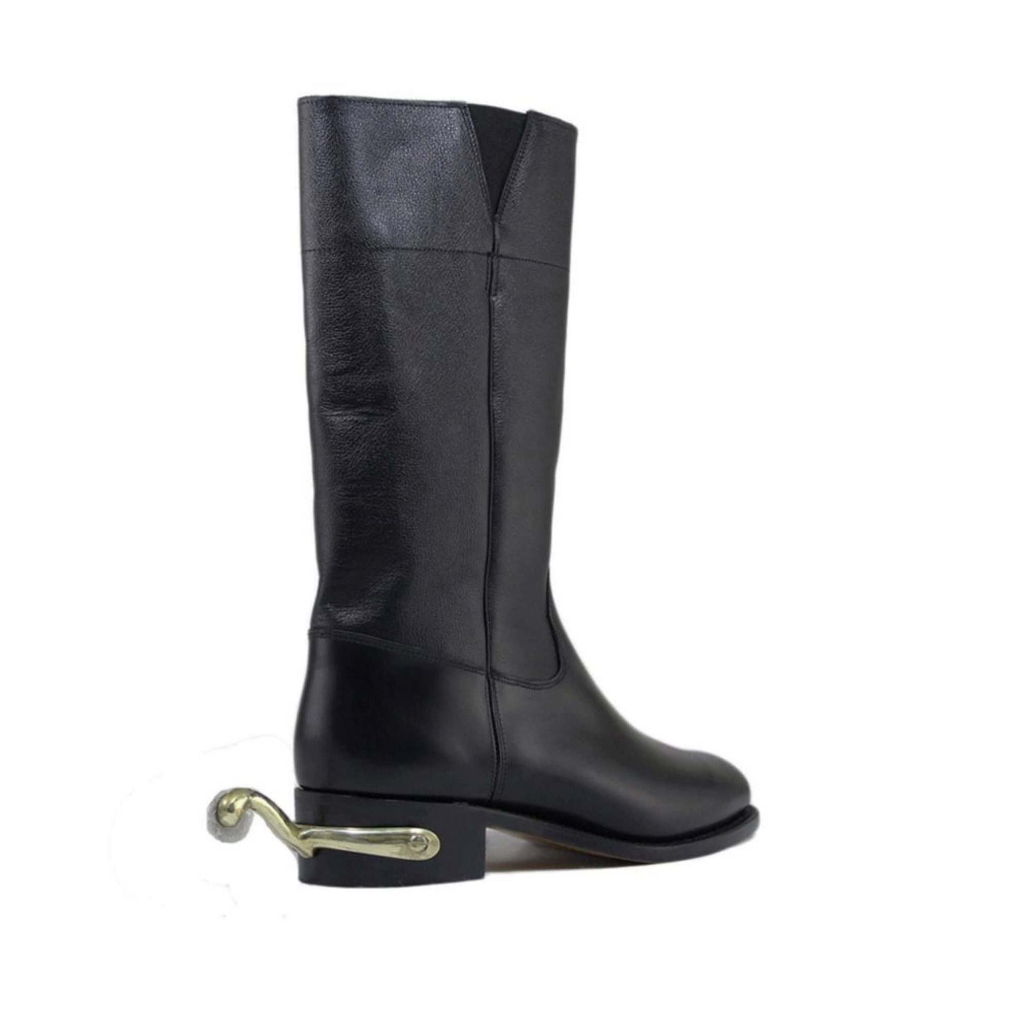 High heeled wellington sales boots